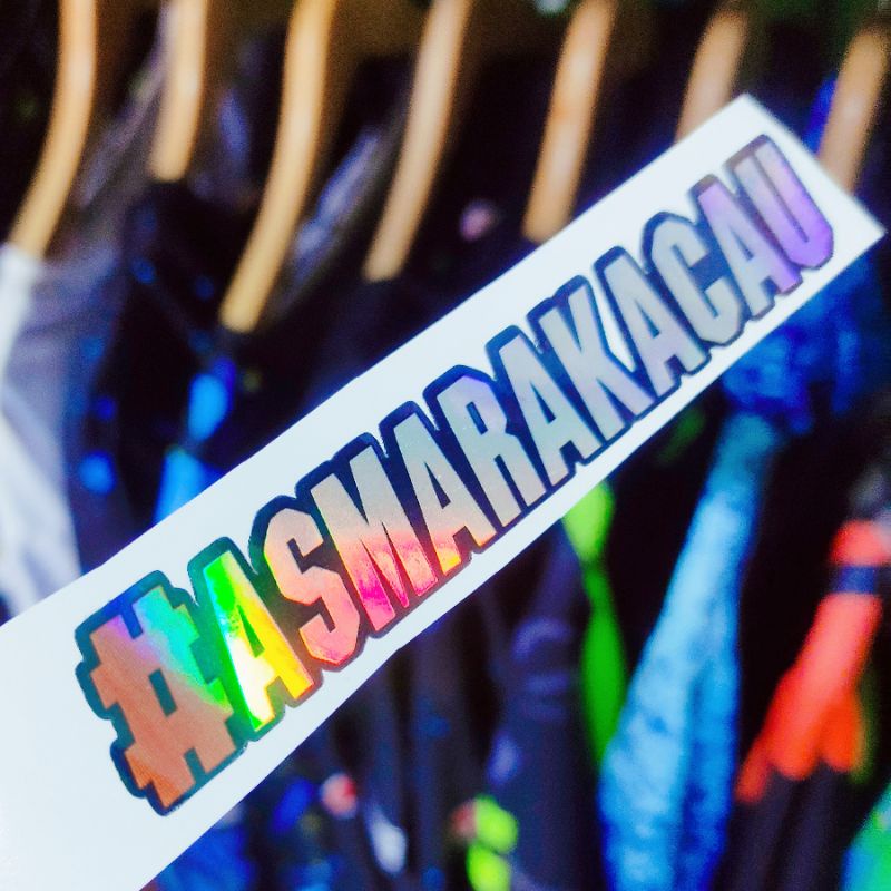 stiker asmara kacau