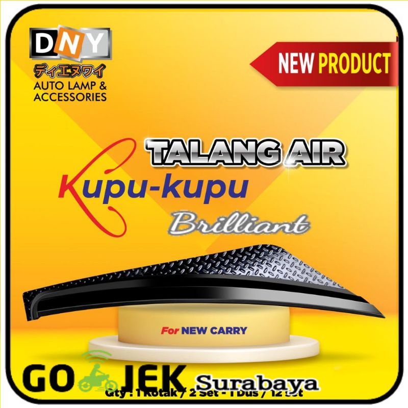 Talang Air 2 Pintu - Dny Kupu Lebar Exclusive - L300 / Colt Diesel PS100 / Ragasa PS135 / Grand Max / Carry New 2019 / Traga