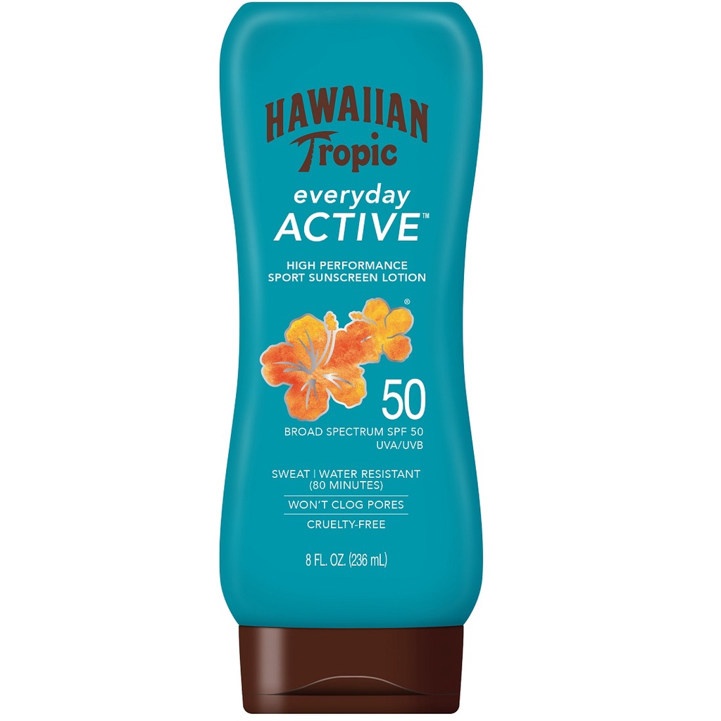 Jual Hawaiian Tropic Sport Sunscreen Lotion SPF50 236ml Shopee Indonesia