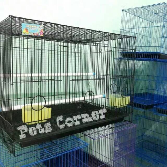 KANDANG BURUNG / KANDANG LIPAT/ PARKIT / LOVEBIRD / SUN CONURE/ AYAM