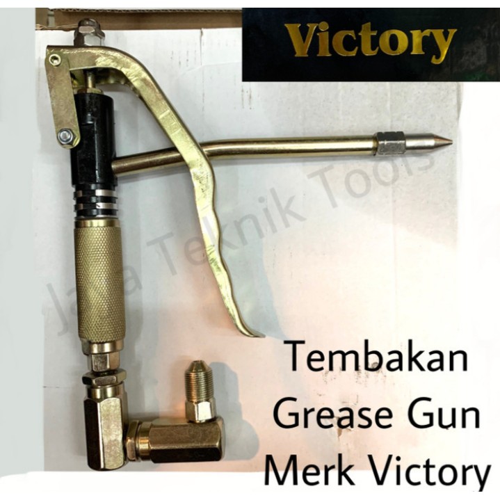 Tembakan Grease Gun Victory Pompa Gemuk 20 Liter Tabung Alat