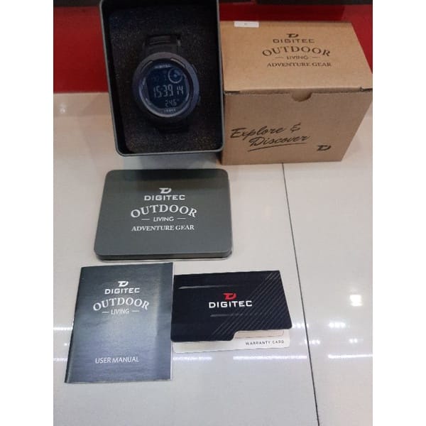 HOT JAM TANGAN ORIGINAL DIGITEC OUTDOOR DS-8100 DS8100 DG 8100T DS 8100 DIGITEC OUTDOOR LIVING WATCH