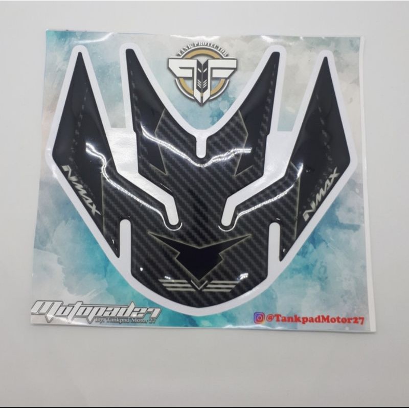 Sticker Stiker Resin Timbul Fender pad Spakbor Depan New Nmax 2020 -2021