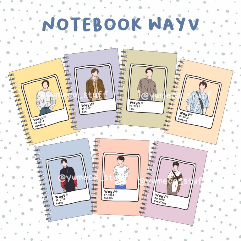 

NOTEBOOK WaiyVi kpop
