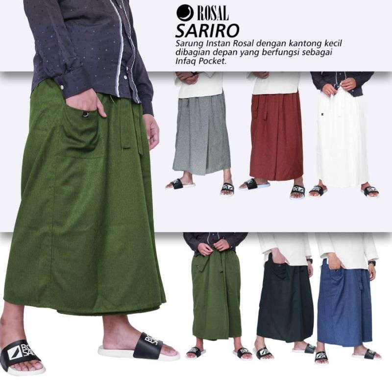 SARUNG ROSAL SARIRO / ROSAL SARUNG SHOLAT INSTAN / SARUNG SHOLAT INSTAN / SARUNG SHOLAT