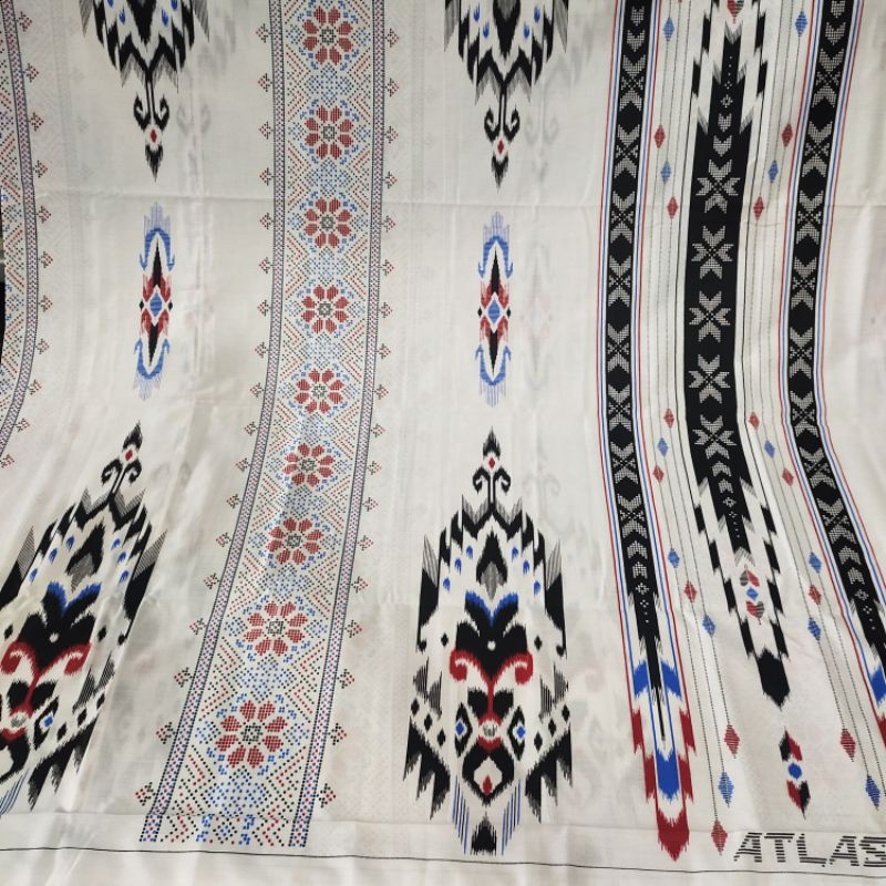 Sarung Atlas Idaman Kembang 555 motif BHS SGE