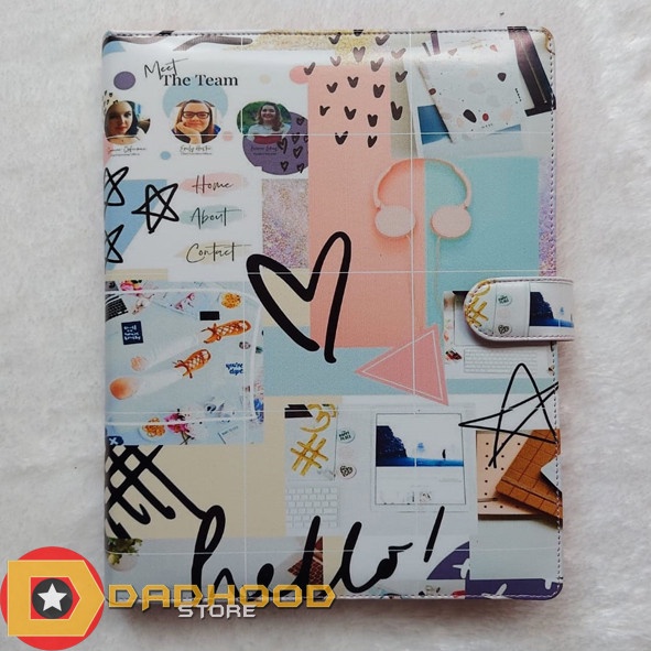 

Star Binder Printing Motip Aesthetic Hello A5/Ring 20, B5/Ring 26 Trendi