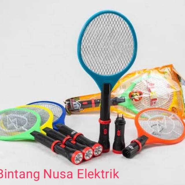 LKL 305-5 Raket Nyamuk / Penampek Nyamuk / Perangkat Nyamuk