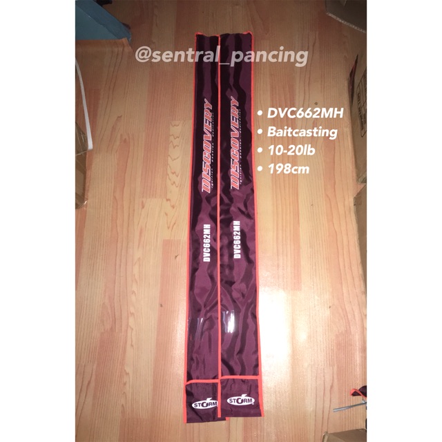 Joran Storm Discovery Baitcasting 10-20lb / DVC662 MH 198cm