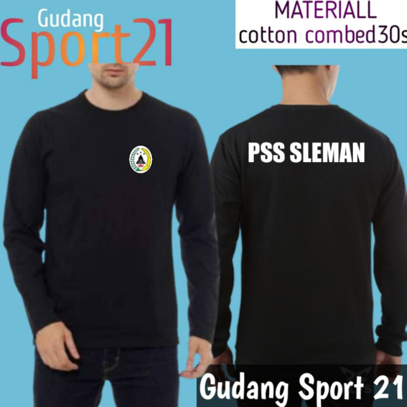 kaos baju lengan panjang pss sleman kaos pss sleman