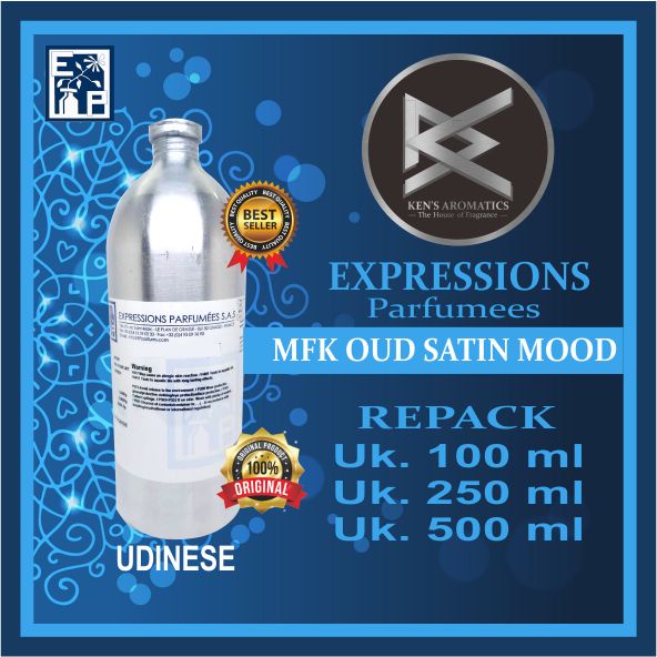 Parfum MFK Oud Satin Mood by Expression Parfume Biang Murni Repack 100ml, 250ml