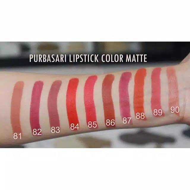PROMO PURBASARI LIPSTICK COLOR MATTE