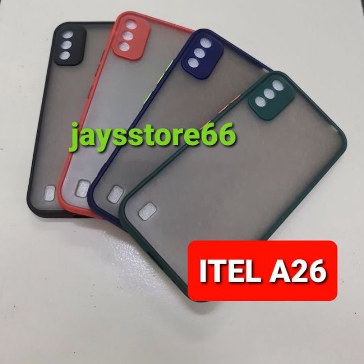 Silikon Case Dove My Choice ITEL Vision A26 Pelindung Kamera