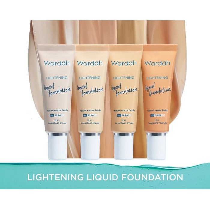 ★ BB ★ WARDAH Lightening Liquid Foundation 25 ml | Concealer Lightening 7 gr