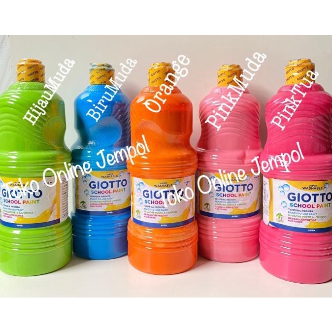 

1 liter Washable Paint Cat Air School Paint GIOTTO 5355xx ATK0951GT