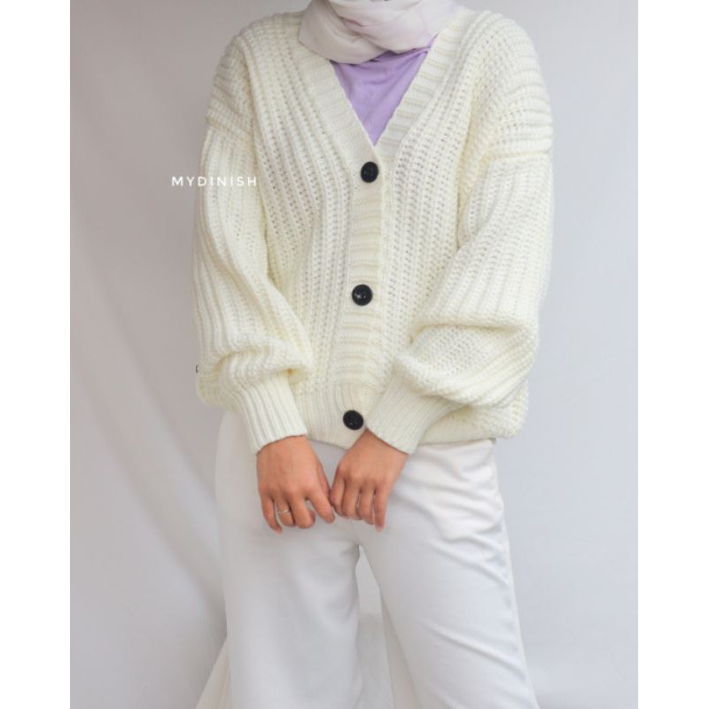 Rachel Super Cardy - Cardigan Rajut Wanita Tebal Terbaru