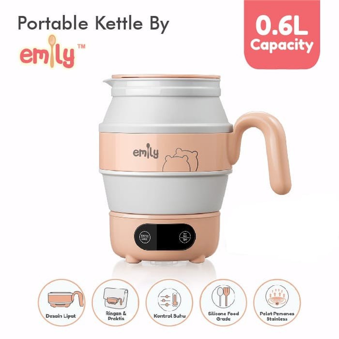 Makassar - Emily Portable Water Kettle 0.6L (EPWK-72001)