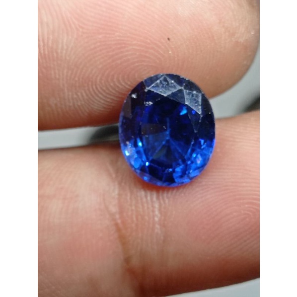batu permata king safir cutting