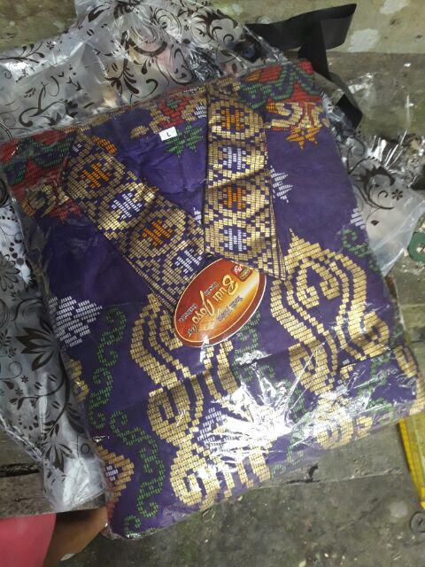 Couple Batik Gamis Cantik Manggar Mas