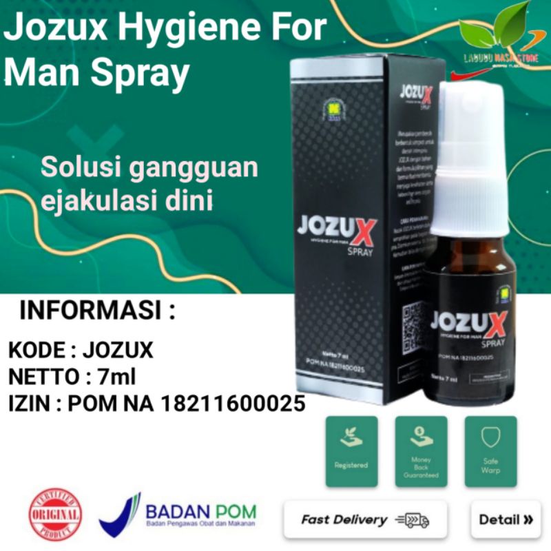 JOZUX Hygiene For Man Spray,Mengatasi gangguan ejakulasi dini