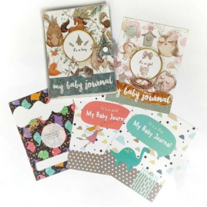 

My Baby Journal jurnal diary diari - Buku Jurnal Bayi (GRATIS 5 cover)