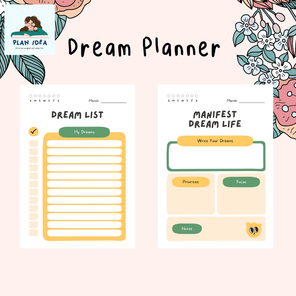 

Dream Planner/Pencatat Mimpi