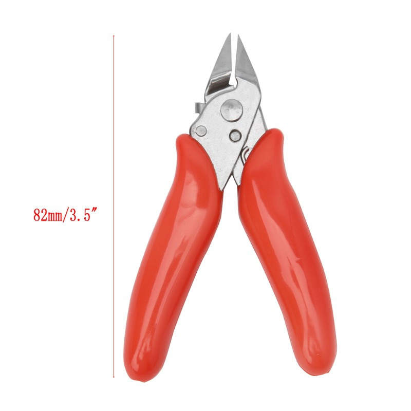 CRE  Mini 3.5&quot; Diagonal Side Cutting Pliers Lock Cable Wire Cutter Repair Hand Tools