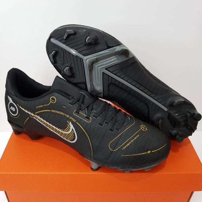 Sepatu Bola Nike Mercurial 14 Academy Core Black Gold Fg Fitriyenita