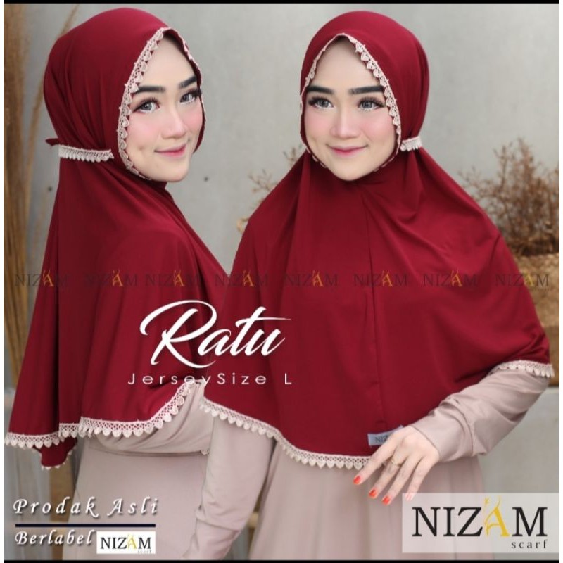 HIJAB RATU ORIGINAL NIZAM