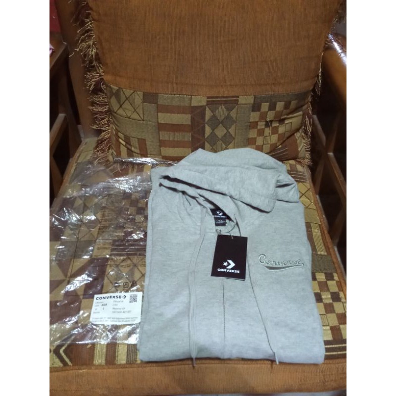 zip hoodie converse nova grey
