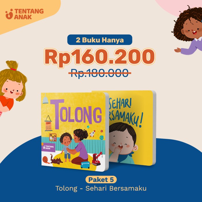 

DISKON Bundle Paket 5 - Tolong & Sehari Bersamaku BR175
