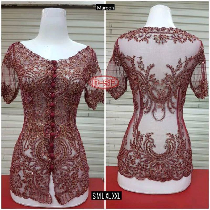 kebaya payet ori/full payet/kebaya wisuda/kebaya seragaman