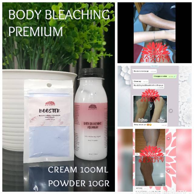 Jasmine Beauty Original Bleaching Badan Premium Bahan Import Shopee Indonesia