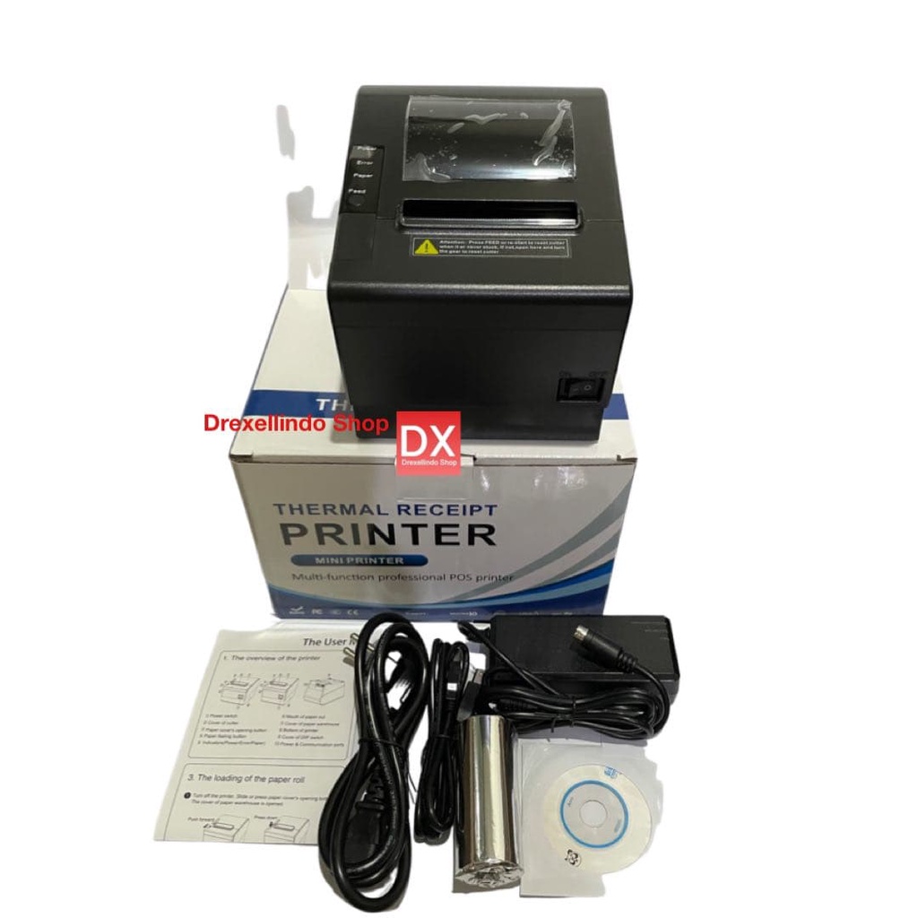 Printer Thermal 80mm IWARE ULT-80BT ULT80BT USB BLUETOOTH RJ11 AUTO CUTTER