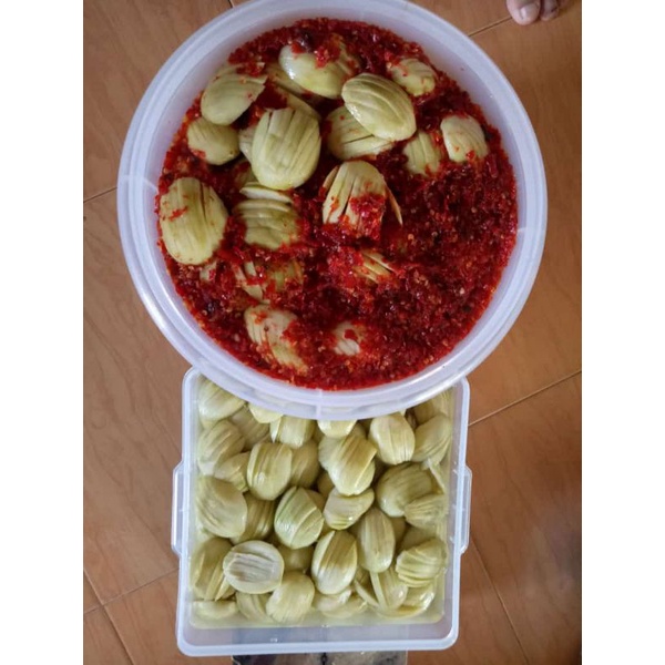 

Manisan pelem box 100 % gula