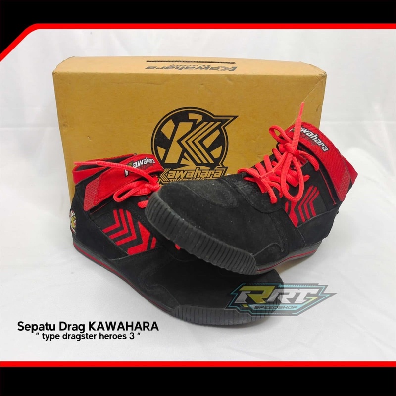 SEPATU DRAG BIKE KAWAHARA RACING DRAG PRO SERIES