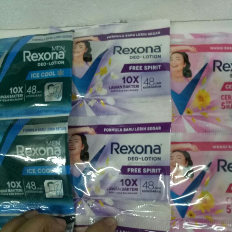 `ღ´ PHINKL `ღ´ Rexona deodorant lotion sachet anti bau badan ketiak wangi