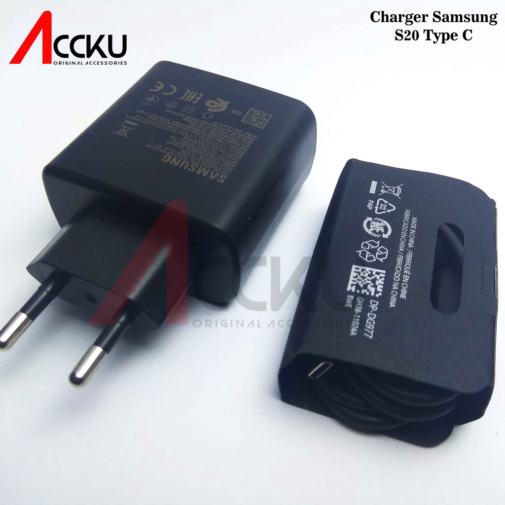 SAMSUNG S20 - CHARGER SAMSUNG GALAXY S20 S20+ S20 ULTRA ORIGINAL 100% SUPER FAST CHARGING 45 WATT C TO C