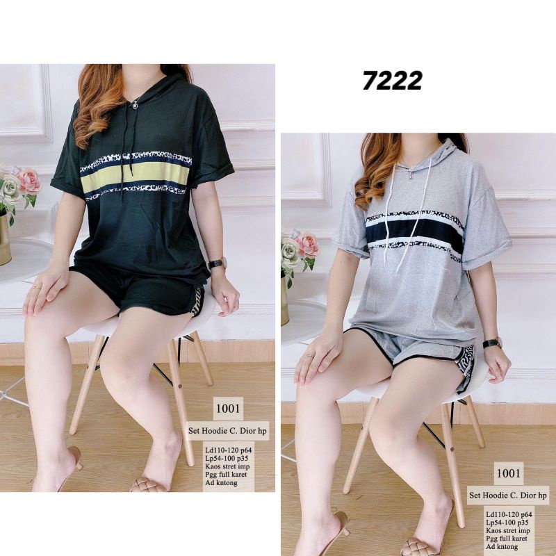 stelan kaos import 7222