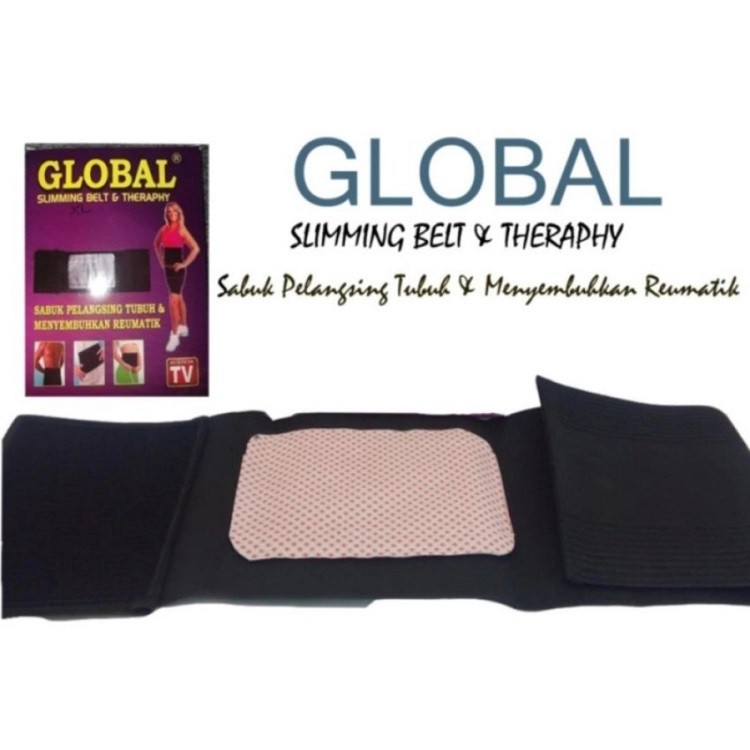 Sabuk Kesehatan GLOBAL Slimming Belt & Therapy Untuk Pelangsing Tubuh