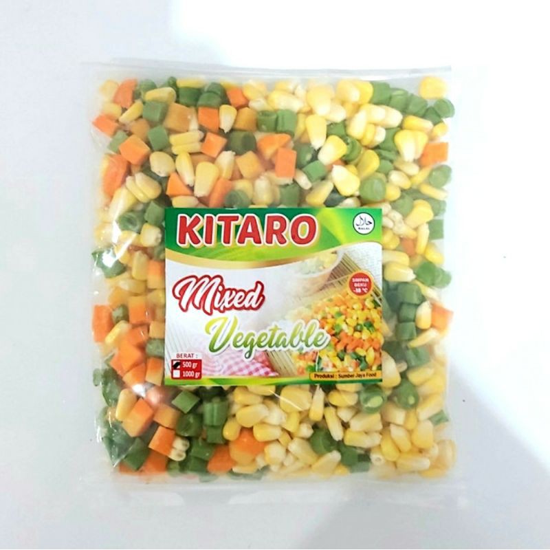 Vegetables Mix Wortel Jagung Buncis 500g