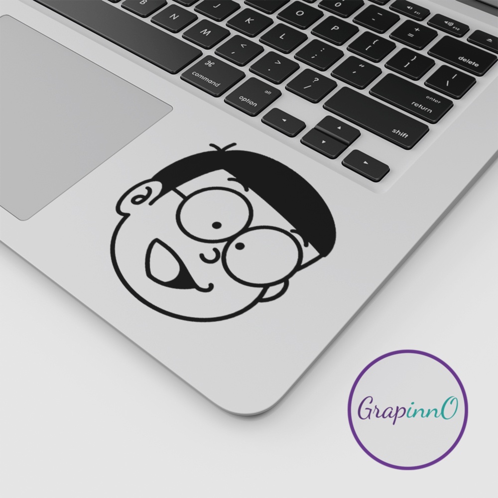 Decal Sticker Doraemon Nobita Anime Stiker Laptop
