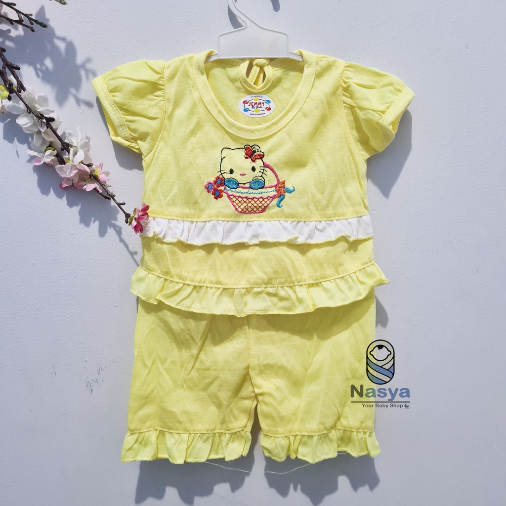 [N-097] Setelan Baju Tali dan Celana Pendek Anak Perempuan (boneka)