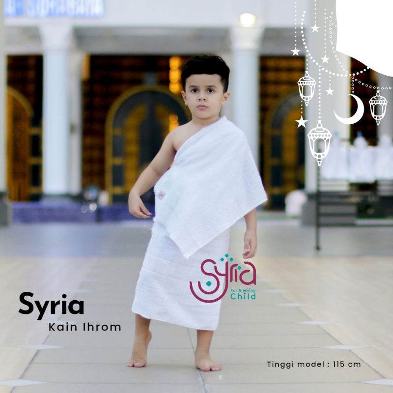 KAIN IHROM ORI SYRIA/KAIN IHROM ANAK/KAIN IHROM