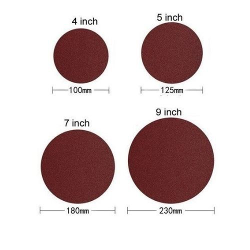 Amplas Gerinda Velcro  Bulat Tempel Sanding Disc Grit 100 Utk 2 Pcs 113116