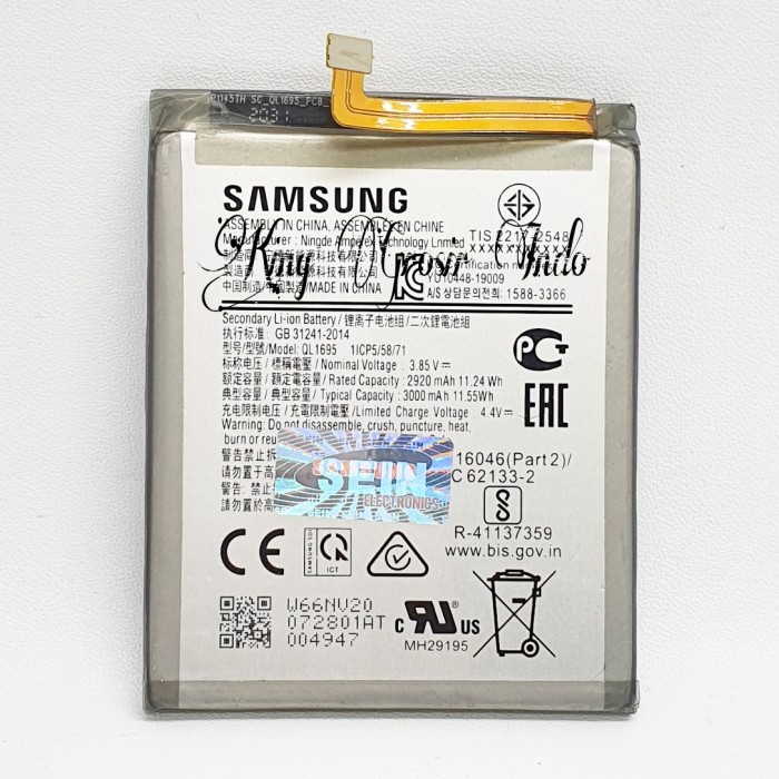 Baterai Samsung Galaxy A01 Core QL1695 Original OEM Battery