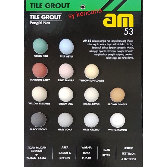 Semen nat keramik granit 1kg.