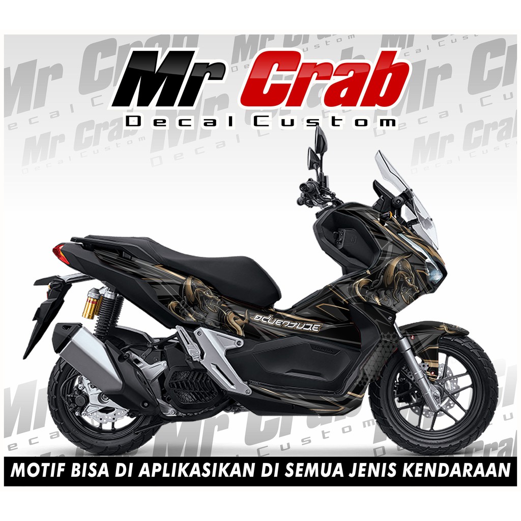 Sticker Striping DECAL Honda ADV 150, Sticker Decal ADV, Sticker ADV 150 ,striping ADV 150 NAGA