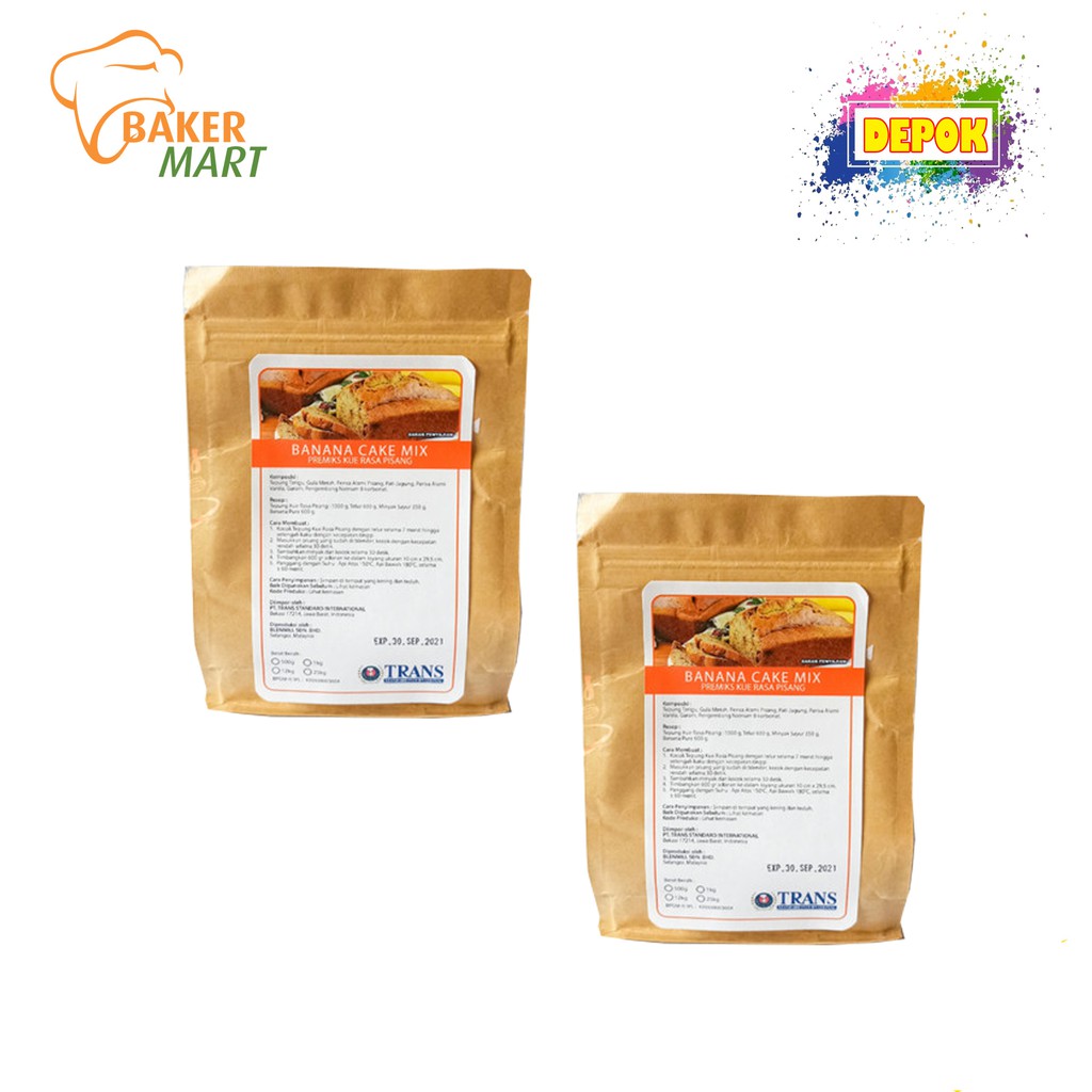 

Trans Tepung Premix Banana 500Gr