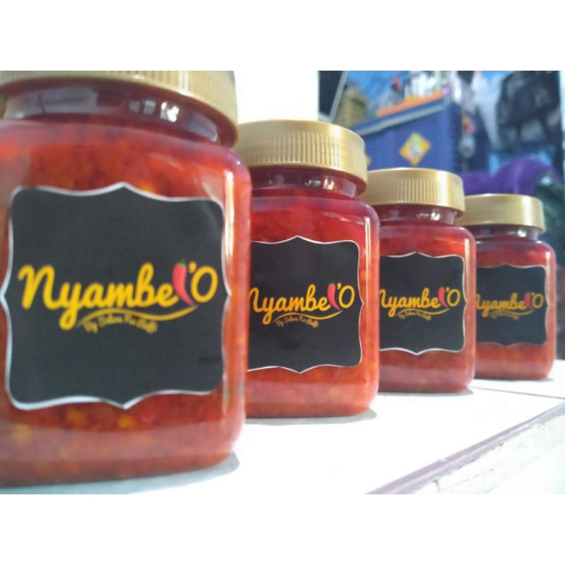 

sambel kemasan botol 200ml